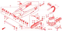 BRAS OSCILLANT pour Honda CRF 250 R de 2004