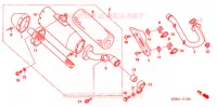 SILENCIEUX D'ECHAPPEMENT ('05) pour Honda CRF 250 R de 2005