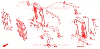 RADIATEUR pour Honda CRF 250 R de 2006