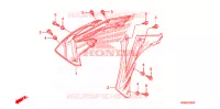 OUIES DE RADIATEUR pour Honda CRF 250 R de 2010
