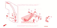PEDALE   KICK pour Honda CRF 250 R de 2011
