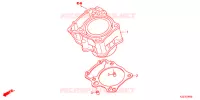 CYLINDRE pour Honda CRF 250 L SPECIAL EDITION de 2013