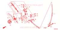 MAITRE CYLINDRE DE FREIN AVANT pour Honda CRF 250 R de 2015