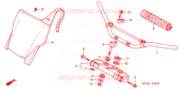 GUIDON   TE DE FOURCHE ('04 '07) pour Honda CR 125 R de 2004