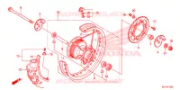 ROUE ARRIERE pour Honda CRF 150 F de 2017