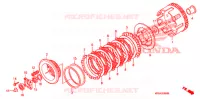 EMBRAYAGE pour Honda CRF 230 F de 2004