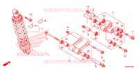 AMORTISSEUR ARRIERE pour Honda CRF 230 F de 2013