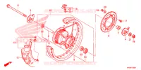 ROUE ARRIERE pour Honda CRF 230 F de 2015