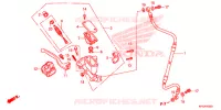 MAITRE CYLINDRE DE FREIN AVANT pour Honda CRF 230 F de 2017