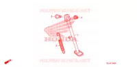 BEQUILLE pour Honda CRF 50 de 2005