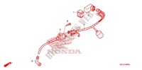 FAISCEAU DES FILS pour Honda CRF 50 de 2008