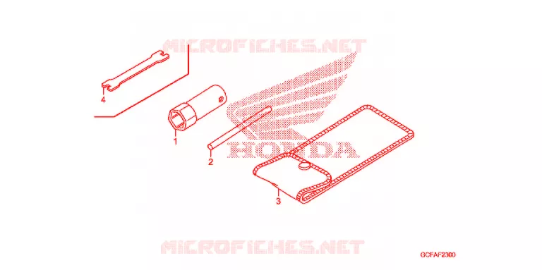 OUTIL Honda MOTO 70 CRF 2006  CRF70F6