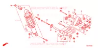 AMORTISSEUR ARRIERE pour Honda CRF 80 de 2004