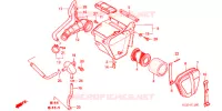 FILTRE A AIR pour Honda CRF 80 de 2006