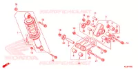 AMORTISSEUR ARRIERE pour Honda CRF 80 de 2012