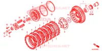 EMBRAYAGE pour Honda CB 500 X ABS de 2017