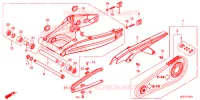BRAS OSCILLANT pour Honda CB 650 F ABS 35KW RED de 2017