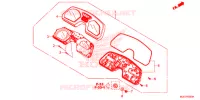 COMPTEUR pour Honda CB 650 F ABS 35KW RED de 2017