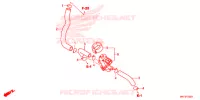 VALVE DE COMMANDE D'INJECTION D'AIR pour Honda CBR 1000 RR SP1 de 2017