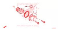 THERMOSTAT pour Honda CBR 500 R ABS de 2017