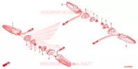 CLIGNOTANT (CRF1000A/CRF1000D) pour Honda AFRICA TWIN 1000 ABS de 2017
