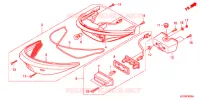 FEU ARRIERE pour Honda GLC 150 SHADOW de 2010