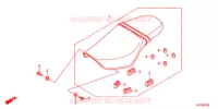 SELLE pour Honda GLC 150 SHADOW de 2010