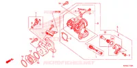 CORPS DE PAPILLON pour Honda CB 125 F de 2018