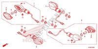CLIGNOTANT pour Honda CB 125 F de 2020