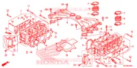 CULASSE pour Honda GL 1800 GOLD WING BASE,  RED de 2015