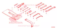 OUTIL pour Honda GL 1800 GOLD WING BASE,  RED de 2015