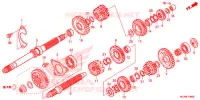 BOITE DE VITESSES pour Honda GL 1800 GOLD WING ABS NAVI RED de 2015