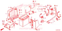 BATTERIE pour Honda GL 1800 GOLD WING ABS NAVI RED de 2016