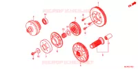 TRANSMISSION PRIMAIRE pour Honda GL 1800 GOLD WING de 2016