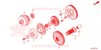 TRANSMISSION PRIMAIRE pour Honda GL 1800 GOLD WING ABS NAVI RED de 2017