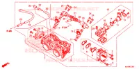 CORPS DE PAPILLON pour Honda CB 500 F ABS de 2016