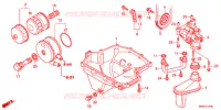 CARTER   POMPE   FILTRE A HUILE pour Honda CBR 1000 ROSS WHITE de 2016