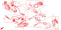 CLIGNOTANT pour Honda CBR 1000 RR SP ABS de 2016