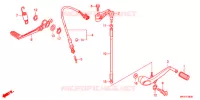 PEDALE pour Honda CBR 1000 RR SP ABS de 2016