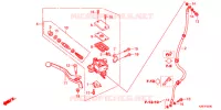MAITRE CYLINDRE DE FREIN AVANT pour Honda MSX 125 de 2014
