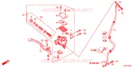 MAITRE CYLINDRE DE FREIN AVANT pour Honda MSX 125 de 2014