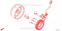 STATOR   ROTOR pour Honda MSX 125 de 2015