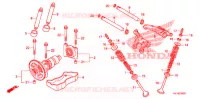 ARBRE A CAMES   SOUPAPE pour Honda BIG RED 700 RED de 2009