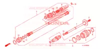 CARDAN pour Honda BIG RED 700 RED de 2009