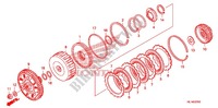 EMBRAYAGE (BAS) pour Honda BIG RED 700 CAMO de 2011