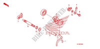 FOURCHETTE DE SELECTION pour Honda BIG RED 700 CAMO de 2011
