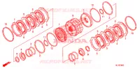 EMBRAYAGE (2 3) pour Honda BIG RED 700 CAMO de 2012