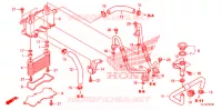 RADIATEUR D'HUILE pour Honda BIG RED 700 CAMO de 2012