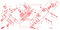 SILENCIEUX D'ECHAPPEMENT pour Honda BIG RED 700 CAMO de 2012