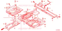 CARROSSERIE CENTRALE pour Honda BIG RED 700 de 2012